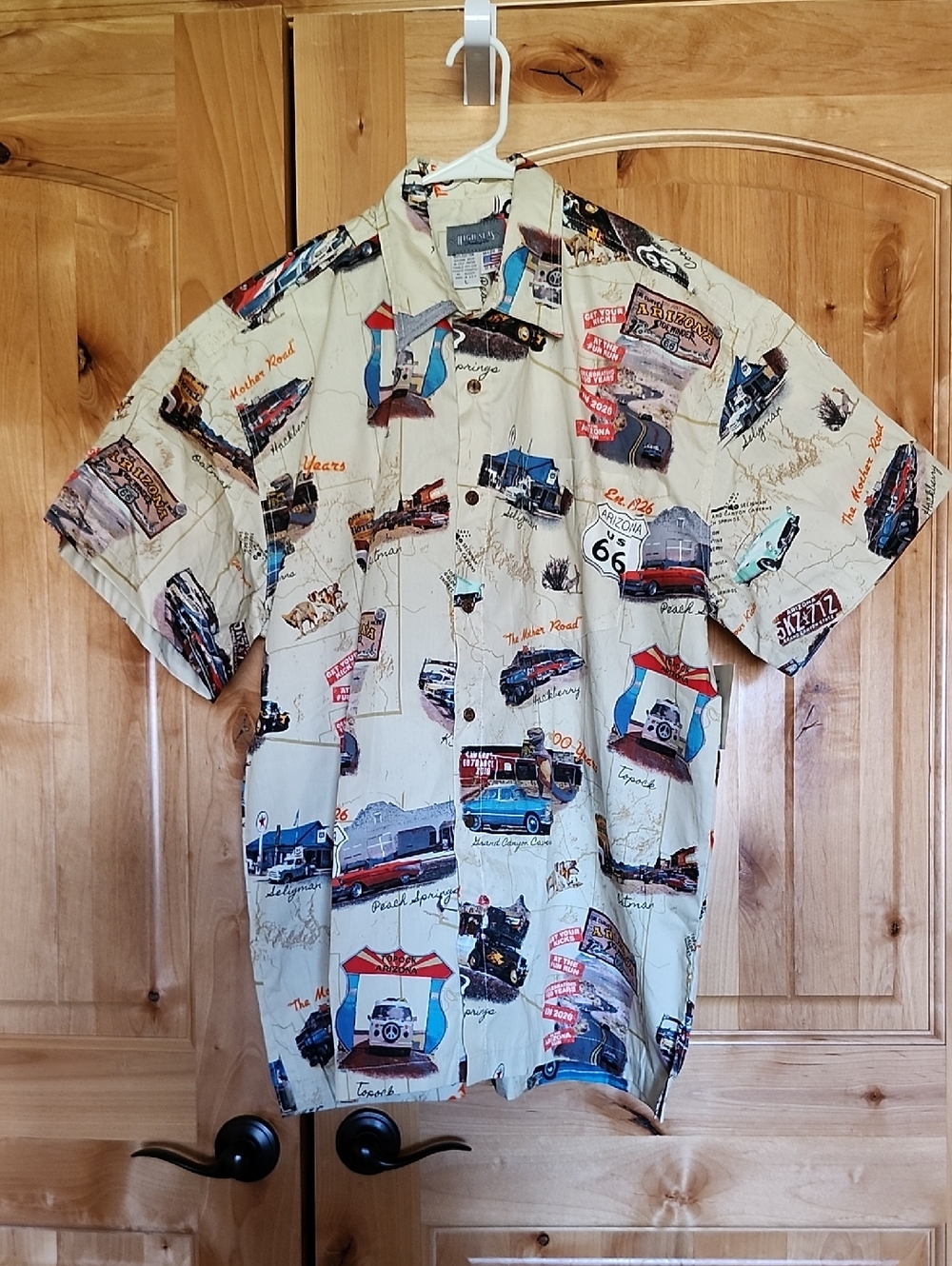 Route 66 100 YR Anniversary Car Shirt - NWT